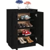 vidaXL Household Supplies* Shoe Cabinet Black 23.6