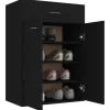 vidaXL Household Supplies* Shoe Cabinet Black 23.6