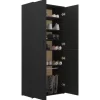 vidaXL Household Supplies* Shoe Cabinet Black 31.5