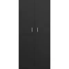 vidaXL Household Supplies* Shoe Cabinet Black 31.5