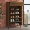 vidaXL Household Supplies* Shoe Cabinet Brown Oak 23.6