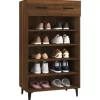 vidaXL Household Supplies* Shoe Cabinet Brown Oak 23.6