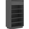 vidaXL Household Supplies* Shoe Cabinet Gray 23.6