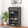 vidaXL Household Supplies* Shoe Cabinet Gray 23.6