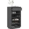 vidaXL Household Supplies* Shoe Cabinet Gray 23.6