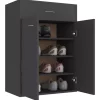 vidaXL Household Supplies* Shoe Cabinet Gray 23.6