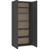 vidaXL Household Supplies* Shoe Cabinet Gray 31.5