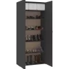 vidaXL Household Supplies* Shoe Cabinet Gray 31.5