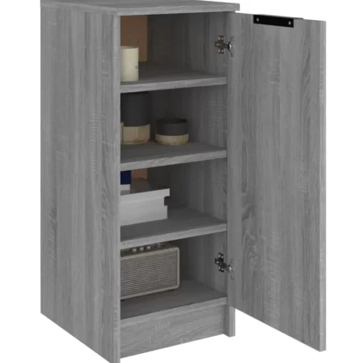 vidaXL Household Supplies* Shoe Cabinet Gray Sonoma 11.8"X13.8"X27.6" Engineered Wood