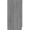 vidaXL Household Supplies* Shoe Cabinet Gray Sonoma 11.8