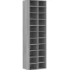 vidaXL Household Supplies* Shoe Cabinet Gray Sonoma 21.3