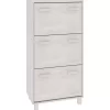 vidaXL Household Supplies* Shoe Cabinet Hamar White 23.4