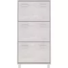 vidaXL Household Supplies* Shoe Cabinet Hamar White 23.4