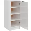 vidaXL Household Supplies* Shoe Cabinet High Gloss White 11.8