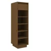 vidaXL Household Supplies* Shoe Cabinet Honey Brown 13.4