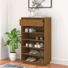 vidaXL Household Supplies* Shoe Cabinet Honey Brown 23.6