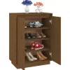 vidaXL Household Supplies* Shoe Cabinet Honey Brown 23.6