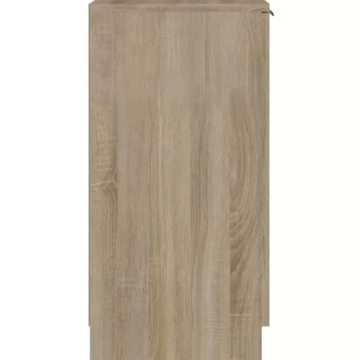 vidaXL Household Supplies* Shoe Cabinet Sonoma Oak 11.8"X13.8"X27.6" Engineered Wood