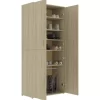 vidaXL Household Supplies* Shoe Cabinet Sonoma Oak 31.5