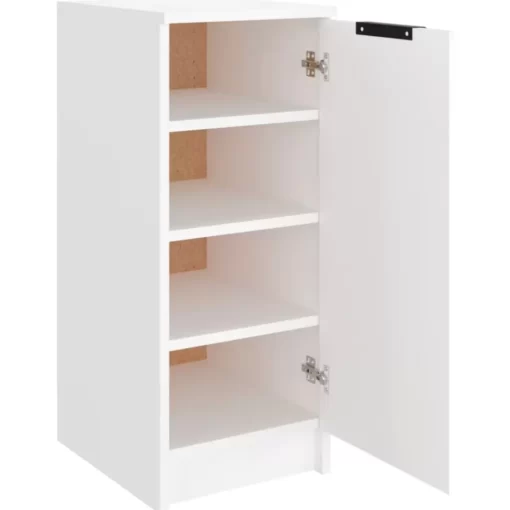 vidaXL Household Supplies* Shoe Cabinet White 11.8"X13.8"X27.6" Engineered Wood