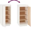 vidaXL Household Supplies* Shoe Cabinet White 13.8