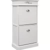 vidaXL Household Supplies* Shoe Cabinet White 19.7