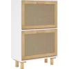 vidaXL Household Supplies* Shoe Cabinet White 20.5