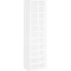 vidaXL Household Supplies* Shoe Cabinet White 21.3