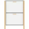 vidaXL Household Supplies* Shoe Cabinet White 22.6