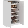 vidaXL Household Supplies* Shoe Cabinet White 23.2