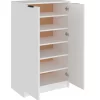 vidaXL Household Supplies* Shoe Cabinet White 23.2