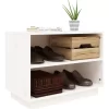 vidaXL Household Supplies* Shoe Cabinet White 23.6