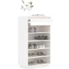 vidaXL Household Supplies* Shoe Cabinet White 23.6