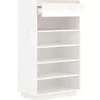 vidaXL Household Supplies* Shoe Cabinet White 23.6