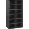 vidaXL Household Supplies* Shoe Rack High Gloss Gray 21.3