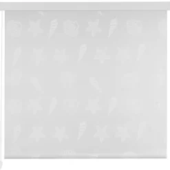 vidaXL Bathroom Accessories* Shower Roller Blind 31.5"X94.5" Sea Star