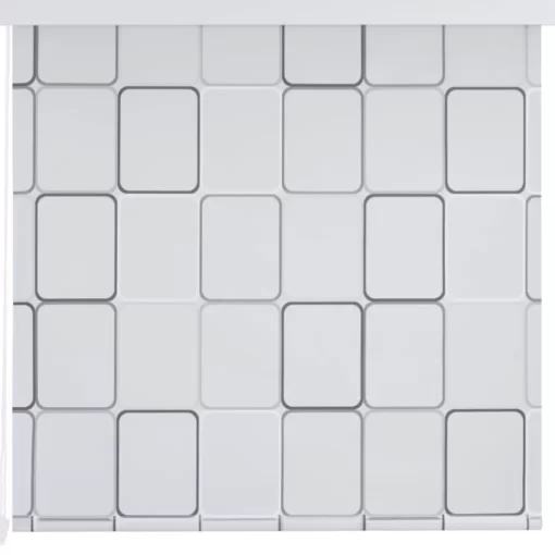 vidaXL Bathroom Accessories* Shower Roller Blind 31.5"X94.5" Square