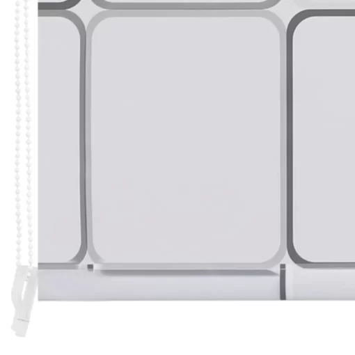 vidaXL Bathroom Accessories* Shower Roller Blind 31.5"X94.5" Square