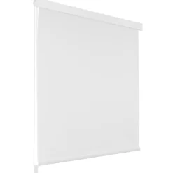 vidaXL Bathroom Accessories* Shower Roller Blind 31.5"X94.5" White