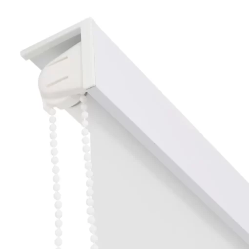 vidaXL Bathroom Accessories* Shower Roller Blind 31.5"X94.5" White