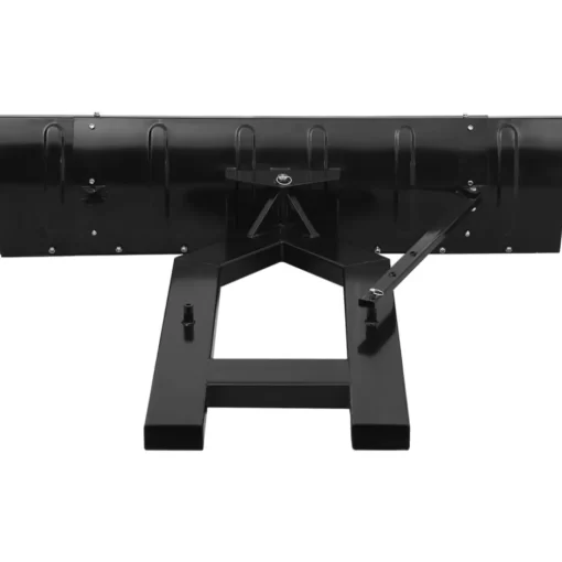 vidaXL Lawn & Garden* Snow Plough For Forklift 59.1"X15" Black