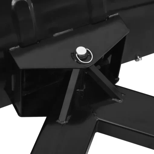 vidaXL Lawn & Garden* Snow Plough For Forklift 59.1"X15" Black