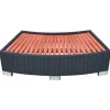 vidaXL Pool & Spa* Spa Step Poly Rattan 36.2