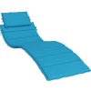 vidaXL Decor* Sun Lounger Cushion Blue 73.2