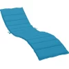 vidaXL Decor* Sun Lounger Cushion Blue 78.7