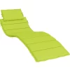 vidaXL Decor* Sun Lounger Cushion Bright Green 73.2