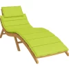 vidaXL Decor* Sun Lounger Cushion Bright Green 73.2