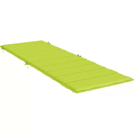 vidaXL Decor* Sun Lounger Cushion Bright Green 73.2"X22.8"X1.2"