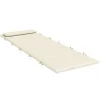 vidaXL Decor* Sun Lounger Cushion Cream 70.9