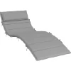 vidaXL Decor* Sun Lounger Cushion Gray 70.9